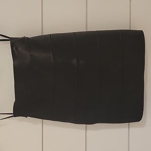 BCBG Max Azria Black Skirt form fitting (like Herve Leger) Size XS
